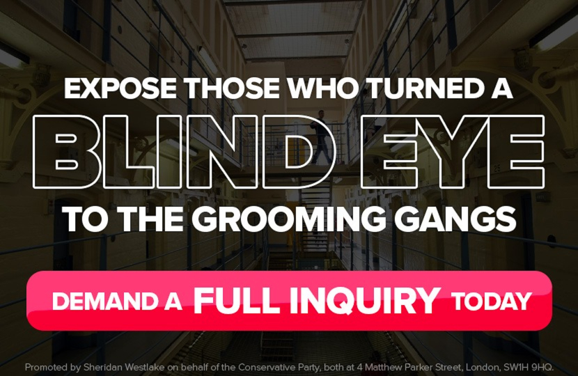 Stop the grooming gangs